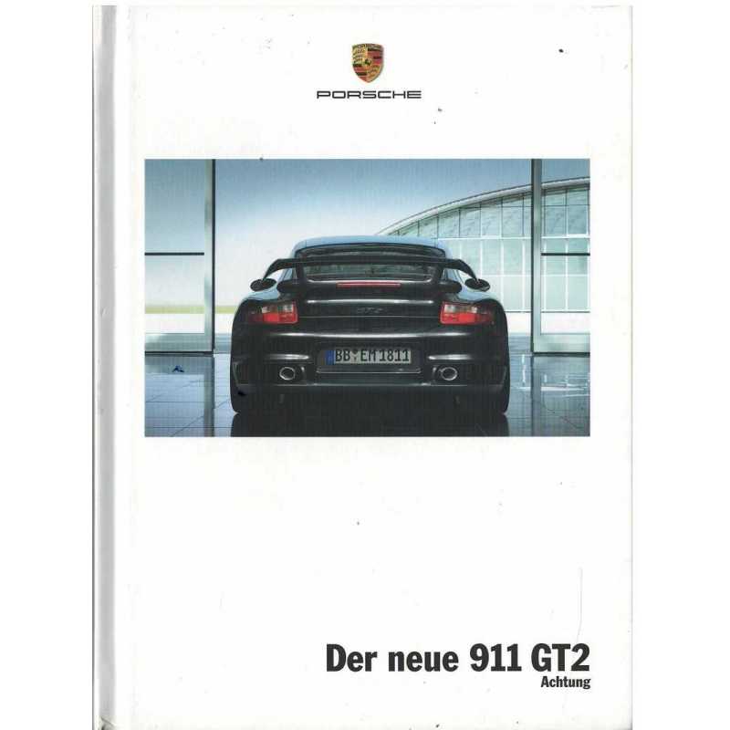 Catalogue PORSCHE 911 (997) GT2 (07/2007) Allemand | PORS97 -Ref: WVK22959108 D/WW |