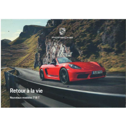 Catalogue PORSCHE 718 T (12/2018) Français | PORS173 - Ref: WSLN 190 100 033 0 FR/WW |