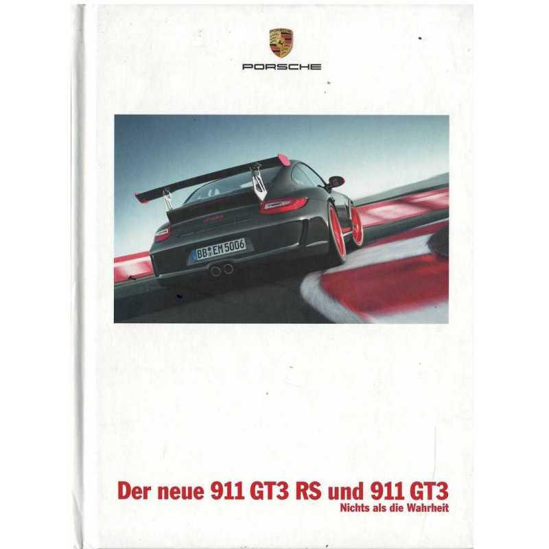 Catalogue PORSCHE 911-997 GT3 et GT3 RS (07/2009) Allemand | PORS148 - Ref: WSLG 100 100 011 0 DE/WW |