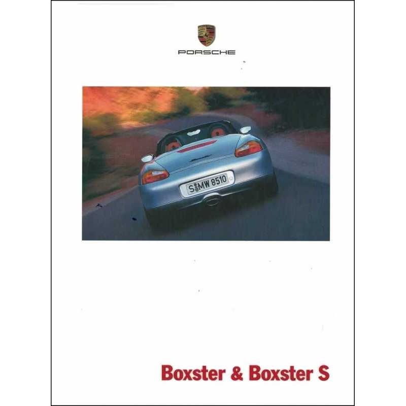 Catalogue PORSCHE BOXSTER & BOXSTER S (08/2000) Néerlandais | PORS132 - Ref: WVK17379101 NL/WW |