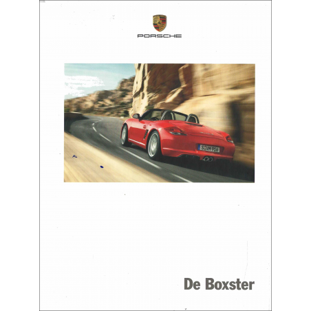 Catalogue PORSCHE BOXSTER et BOXSTER S (10/2012) Néerlandais | PORS127 - Ref: WSLB1201000191 NL/WW |