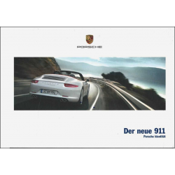 Catalogue PORSCHE 911-991 (09/2011) Allemand | PORS206 - Ref: WSLC 120 100 041 0 DE/WW |