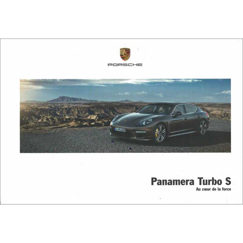 Catalogue PORSCHE Panamera Turbo S (03/2014) Français | PORS99 - Ref: WSLP1501000130 FR/WW |