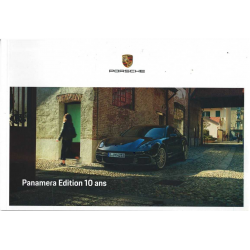 Catalogue PORSCHE Panamera Edition 10 ans (10/2019) Français | PORS103 - Ref: WSLP2001000330 FR/WW |