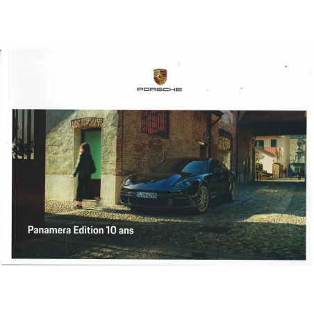 Catalogue PORSCHE Panamera Edition 10 ans (10/2019) Français | PORS103 - Ref: WSLP2001000330 FR/WW |