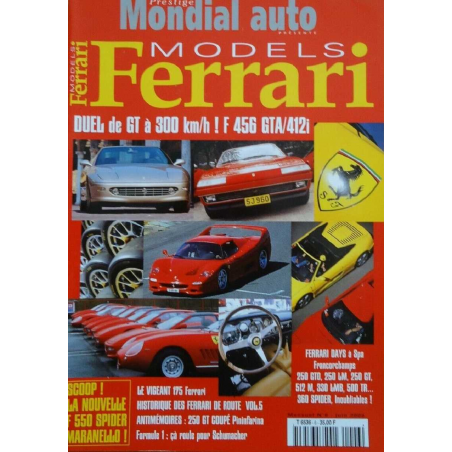 Ferrari Models (Juin 2000) issue 6 - M 456 GTA Vs 412i | FERRARI MODELS n°6 |