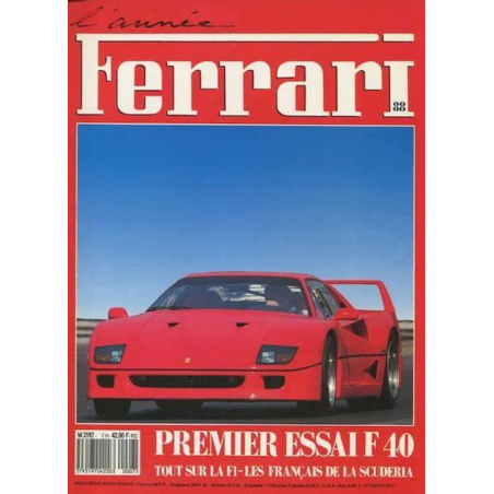L’Année Ferrari 1988 N°4 – Premier Essai F40 | 3793197042003 |