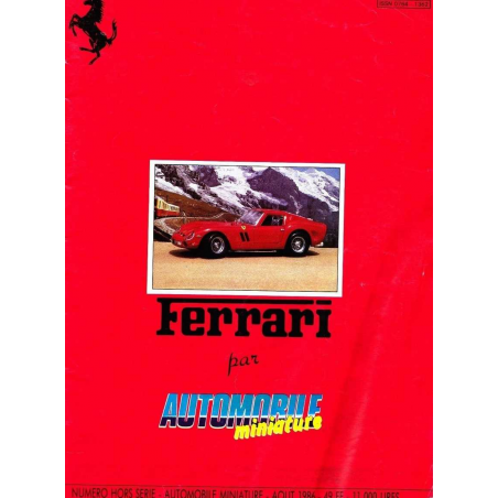 Hors série Ferrari Automobile miniature 1986 | Hors série Ferrari |