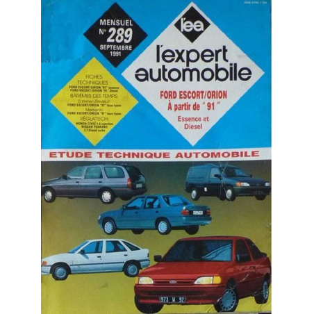 L'Expert Automobile Ford Escort V, Orion III essence et Diesel | LEA 289 |