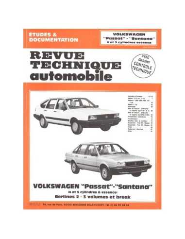 Revue Technique VOLKSWAGEN PASSAT et SANTANA 4 et 5 cylindres Essence | Etudoc Passat |