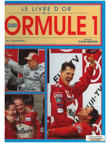 Le livre d'or de la formule 1 / 2000 | 9782263030123 |