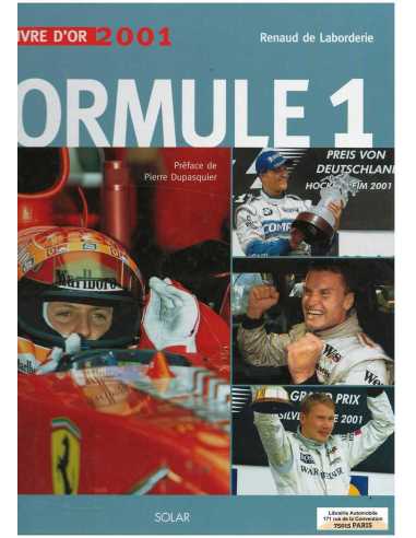 Le livre d'or de la formule 1 / 2001 | 9782263031700 |
