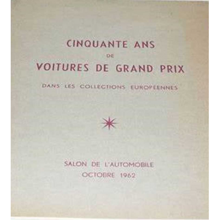 Cinquante ans de voitures de grand prix - 1962 | 50 ans GrdPRIX |
