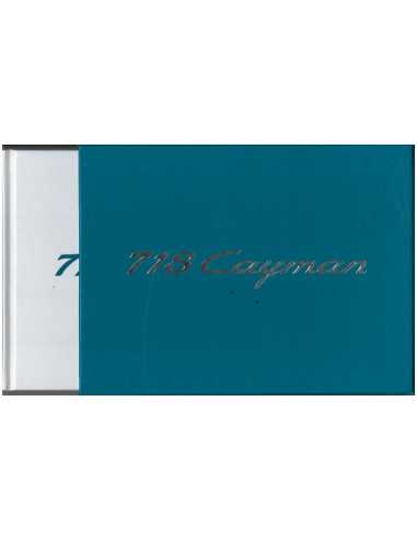 Catalogue PORSCHE 718 CAYMAN (02/2016) Français | PORS82 - Ref: WSRI160101S330 FR/WW |