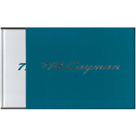 Catalogue PORSCHE 718 CAYMAN (02/2016) Français | PORS82 - Ref: WSRI160101S330 FR/WW |