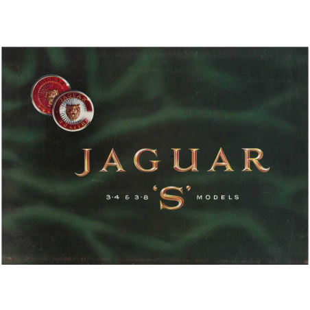 Dépliant JAGUAR S-TYPE 3.4l et 3.8l | J001 |