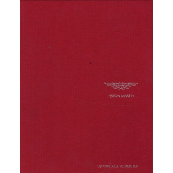 Brochure ASTON MARTIN V8 VANTAGE ROADSTER (Anglais) 2005 | AM01 |