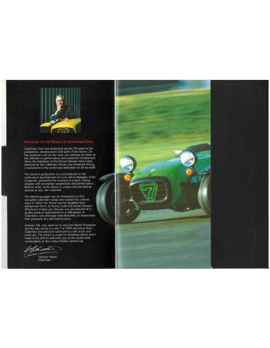 Catalogue CATERHAM Seven (Anglais) 05/2003 | CAT01 |