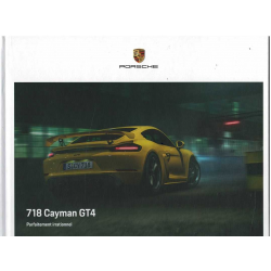 Catalogue PORSCHE 718 CAYMAN GT4 (06/2019) Français | PORS79 - Ref: WSLN 200 100 033 0 FR/WW |
