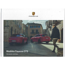 Catalogue PORSCHE CAYENNE GTS et GTS Coupé (06/2020) Français | PORS77 -  Ref: WSLCE2101002130 FR/WW |