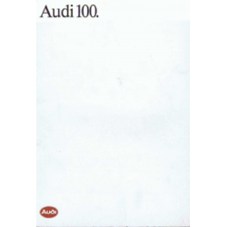 Catalogue Audi 100 de 1984 (Français) | AUDI01 |