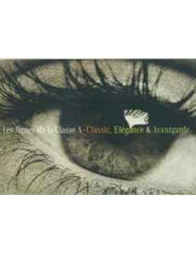 Brochure MERCEDES Classe A Inclus Classic - Elégance - Avantgarde (Français) 1997 | MER003 |