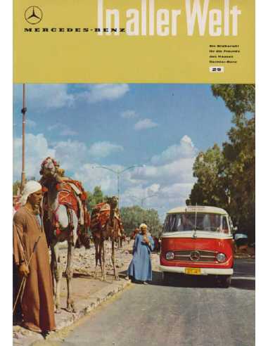 Brochure Mercedes-Benz In aller welt N°29 (Multilingue) 1959 | MER005 |