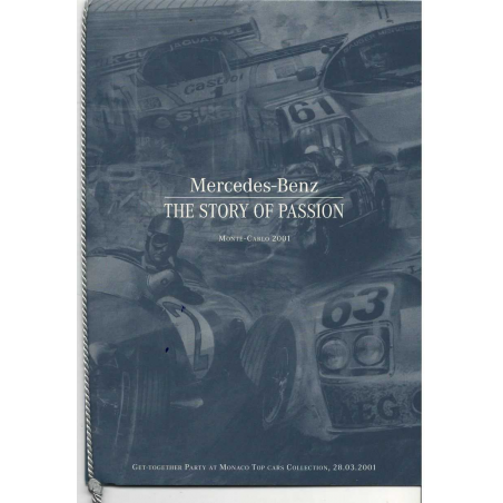 Programme Mercedes-Benz Classic Monte-Carlo 2001 | MER008 |