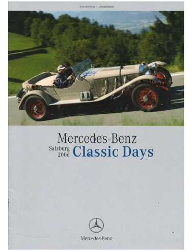 Programme Mercedes-Benz Classic Days Salzburg 2006 | MER007 |