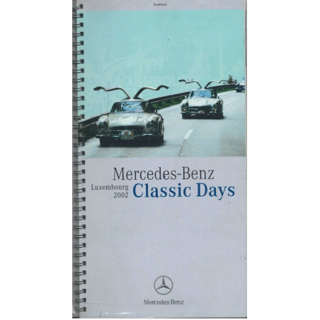 Programme Mercedes-Benz Classic Days Luxembourg 2002 | MER006 |