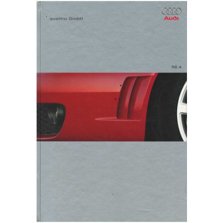 Catalogue Audi RS 4 Avant (Français) 01/00 | AUDI06 |