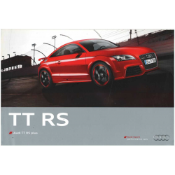 Dépliant Audi TT RS Plus (Français) 02/12 | AUDI16 |