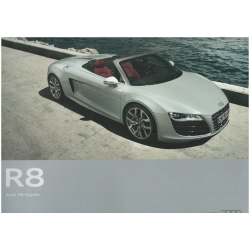 Catalogue AUDI R8 SPYDER (2010) Français | AUDI22 - Ref 033/1131.87.46 |