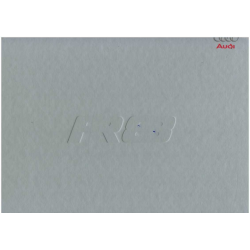 Catalogue Audi R8 Coupé (01-2009) | AUDI23 - Ref: 933/1118.75.46 |