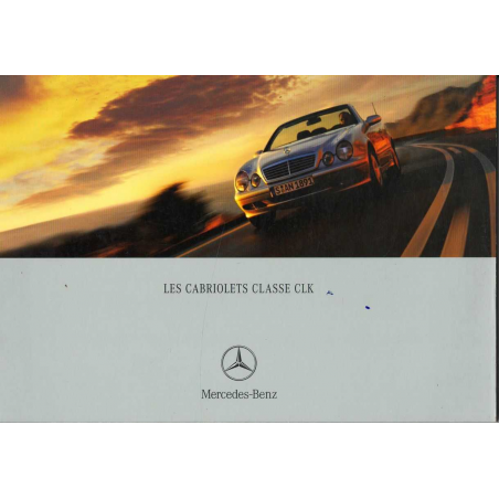 Catalogue Mercedes CLK (Français ) 2002 | MER015 - Ref: MKP/K 6701.0402.03-05/0202 |
