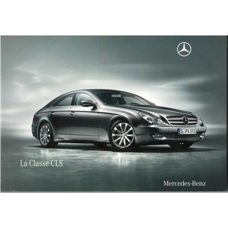 Catalogue Mercedes CLS (Français) 2009 | MER018 - Ref: BC/MR 6701.0705.03-03/1209 |
