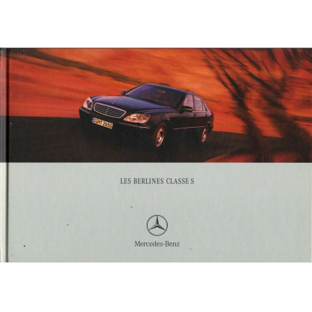 Catalogue Mercedes Classe S (W220) 08/2001 - Français | MER032 - Ref: MKP/K 6701.0607.03-06/0801 |