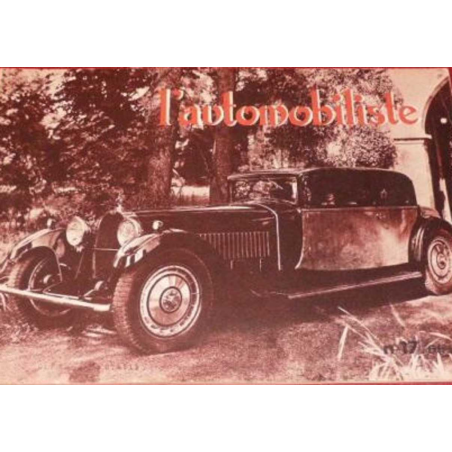 L'Automobiliste N°17 Novembre/Décembre 1969 (Edition cartonnée) | L'AUTOMOBILISTE 17 |