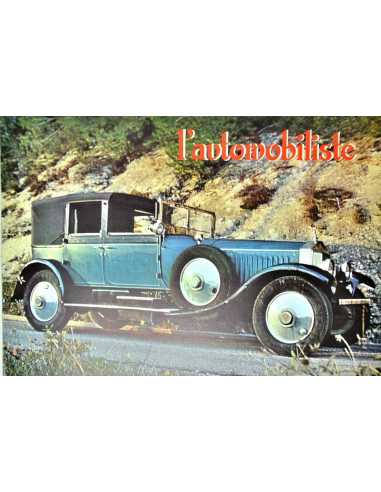 L'Automobiliste N°11 Sept-oct 1968 (Edition cartonnée) | L'AUTOMOBILISTE 11 |