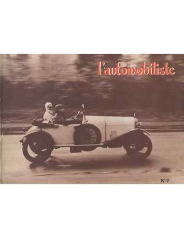L'Automobiliste N°7 Janvier-février 1968 (Edition cartonnée) | L'AUTOMOBILISTE 7 |