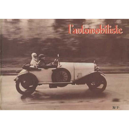 L'Automobiliste N°7 Janvier-février 1968 (Edition cartonnée) | L'AUTOMOBILISTE 7 |