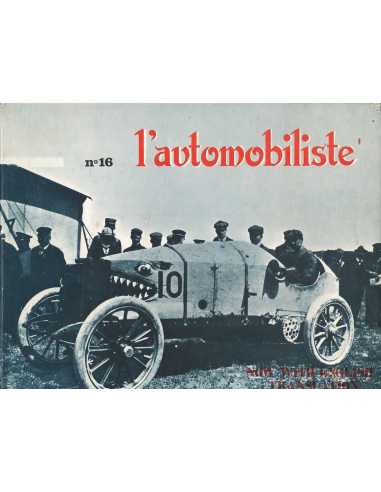 L'Automobiliste N°16 Aout/Septembre/Octobre 1969 (Edition cartonnée | L'AUTOMOBILISTE 16 |