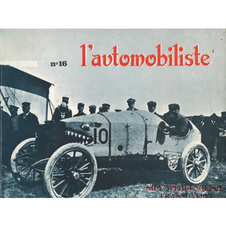 L'Automobiliste N°16 Aout/Septembre/Octobre 1969 (Edition cartonnée | L'AUTOMOBILISTE 16 |