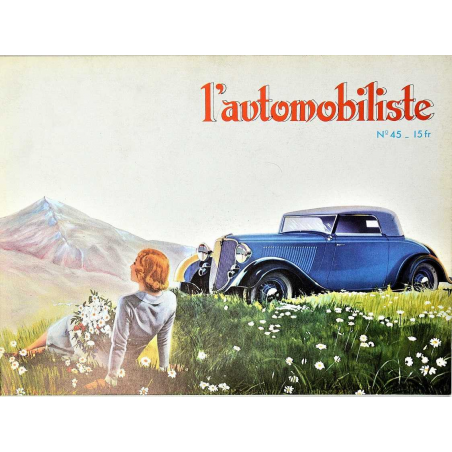 L'Automobiliste N°45 Mars 1977 (Edition souple) | L'AUTOMOBILISTE 45- SOUPLE |