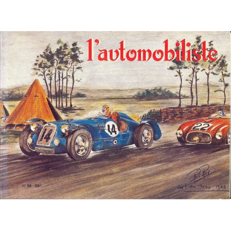 L'Automobiliste N°58 (Edition souple) | L'AUTOMOBILISTE 58- SOUPLE |