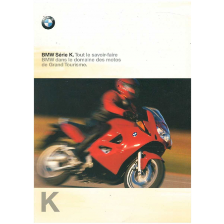 Brochure BMW Série K1100 / K1200 (Français) 1998 | BMW-M001 |