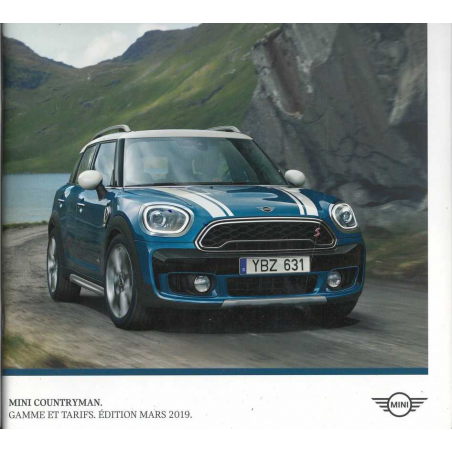 Catalogue MINI COUNTRYMAN - Gamme et Tarifs 2019 | MINI004 |