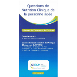 Questions de Nutrition Clinique de la personne âgée (à l'usage de l'interne et du Praticien) | 9782914558952 |