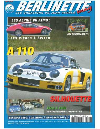 A110 - Alpine Berlinette Mag N°77 | Berlinette Mag N°77 |