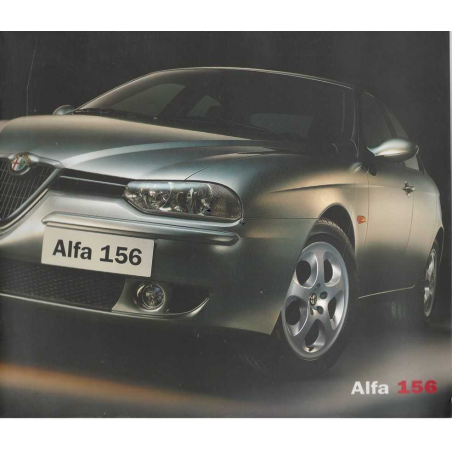 Catalogue ALFA ROMEO 156 (Français) 2002 | Alfa 09 - 02.9.7945.48 |